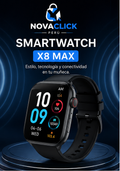 Smartwatch X8 Max con Pantalla Táctil y Llamadas Bluetooth