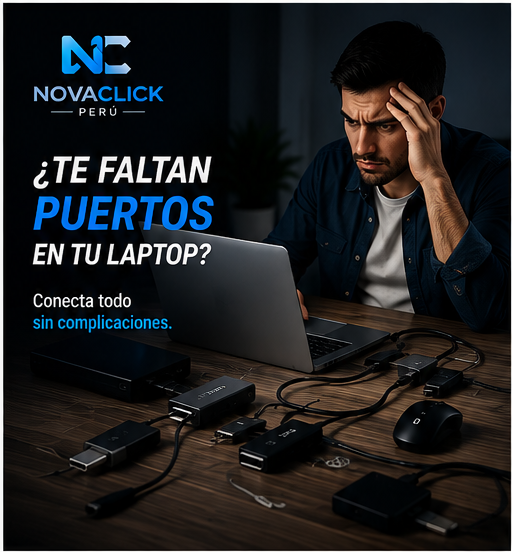 Adaptador Hub USB-C 8 en 1 | HDMI 4K, USB 3.0, PD 100W, SD/TF para Laptop y MacBook