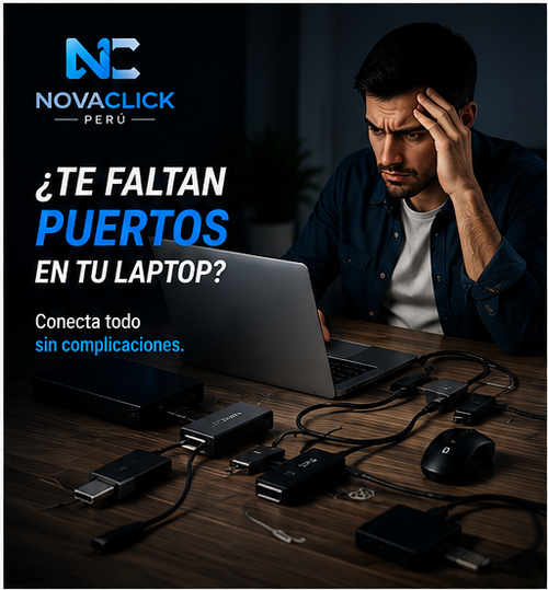 Adaptador Hub USB-C 8 en 1 | HDMI 4K, USB 3.0, PD 100W, SD/TF para Laptop y MacBook