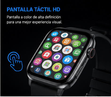 Smartwatch X8 Max con Pantalla Táctil y Llamadas Bluetooth