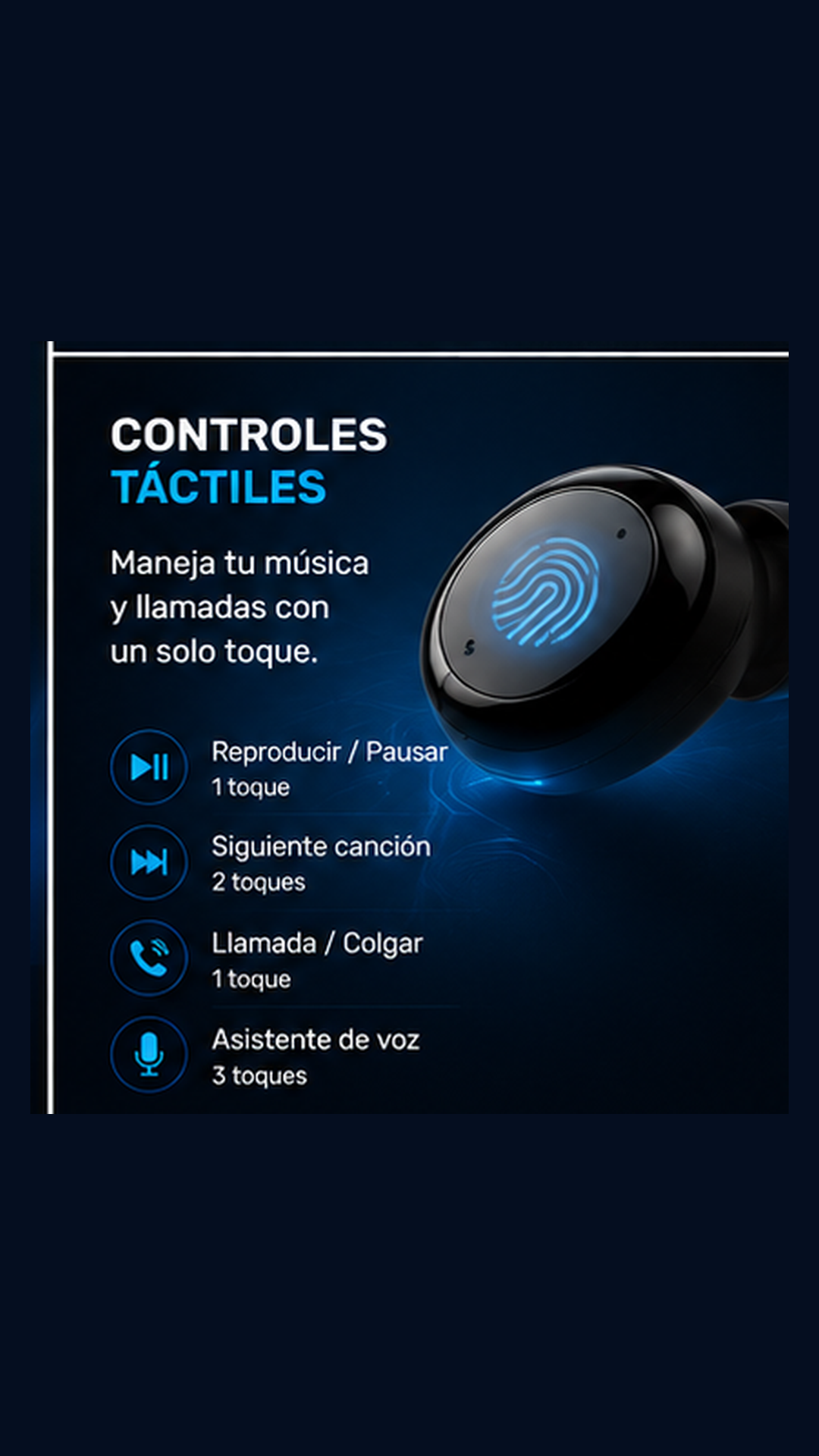 Audífonos Inalámbricos F9 TWS Bluetooth con Power Bank 2000 mAh