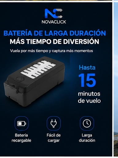 Drone Plegable con Cámara HD y Control Remoto E88 Pro