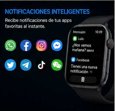 Smartwatch X8 Max con Pantalla Táctil y Llamadas Bluetooth