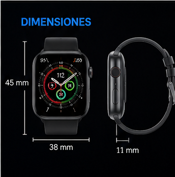 Smartwatch X8 Max con Pantalla Táctil y Llamadas Bluetooth