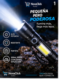 Linterna LED Táctica Recargable USB de Alta Potencia 8000K